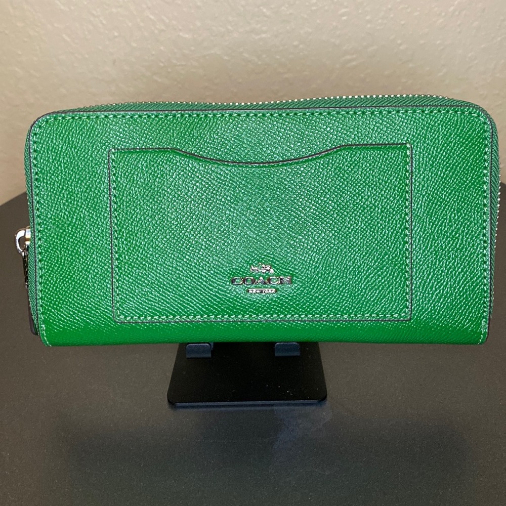 COACH F54007 Long wallet (with Coin Pocket) Logo motif Leather
